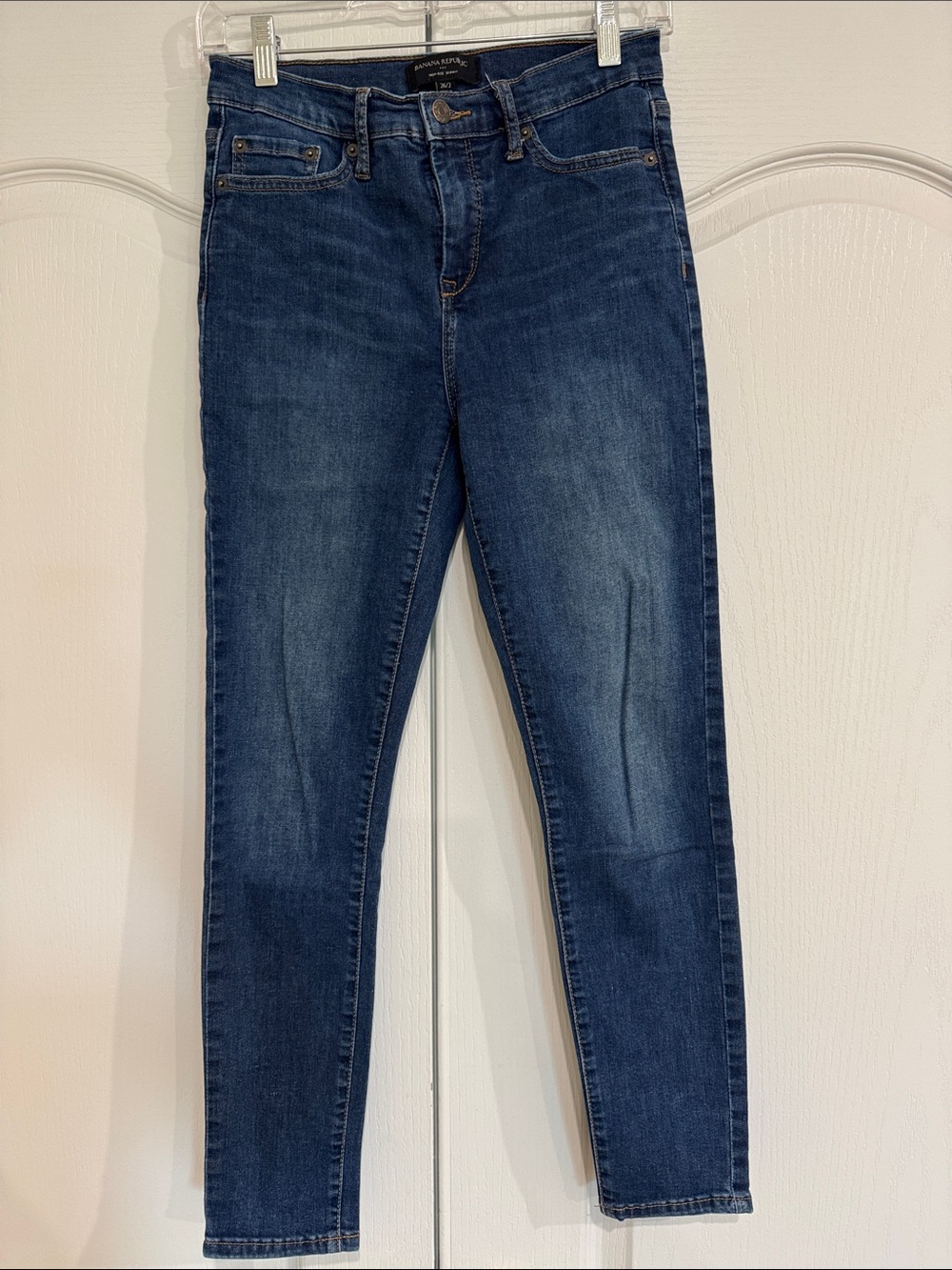 Banana Republic High Rise Skinny Jeans